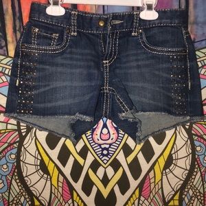 cache jean shorts